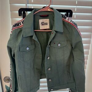 Tommy Hilfiger Green Lightweight Utility Jacket
